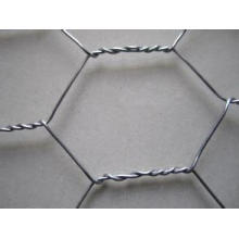 Galvanisierter Sechskant-Drahtgewebe / PVC-beschichtetes Sechskant-Maschendraht